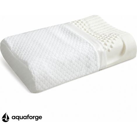 Almofada Cervical Ergonómica Látex Respirável 40 x 60 x 12 cm (1/5)