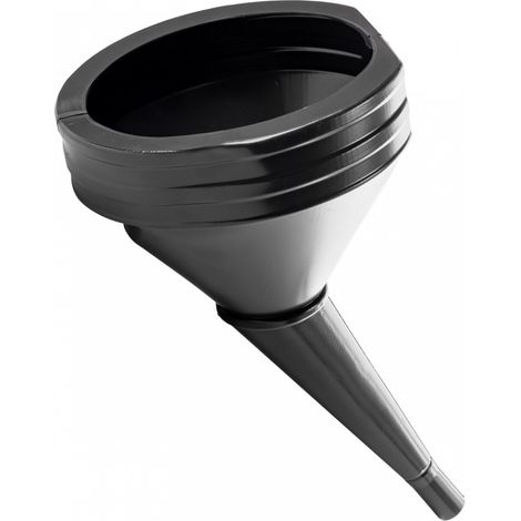 Einfülltrichter für flüssige Kraftstoffe wie Benzin, groß, riesig, schräg, 21 cm, amio-02460 (1/2)