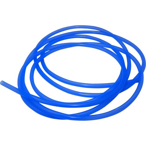 Tuyau Silicone Flexible pour Transfert de Pompe - 5 mm x 8 mm x 4 m (DI x OD) - Bleu (1/5)