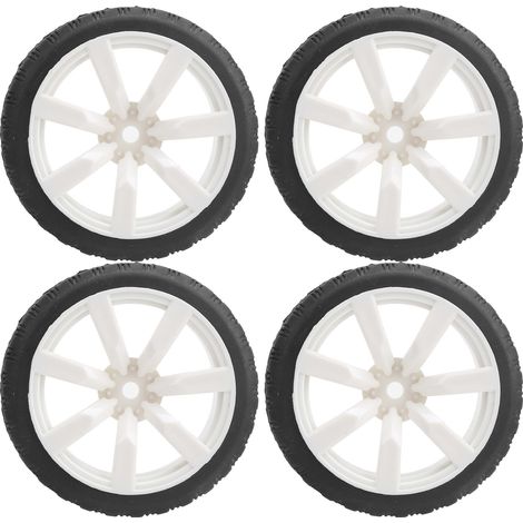 Pneu en caoutchouc antidérapant 65mm pour WPL D12 1/10, durable et haute adhérence