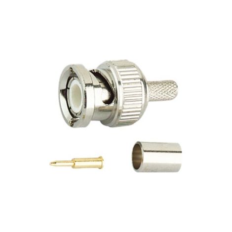 BNC-Stecker CRIMPAR-Kabel RG174 19.200/174