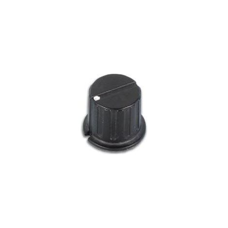 BOTÓN (NEGRO CON PUNTA BLANCA 24.5mm/6mm) (1/2)