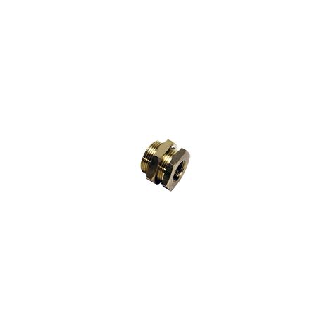 Adaptateur fileté de traversée Legris 0117 vers G 3/8 Mâle G 3/8 Femelle ( Prix pour Paquet de 2 )