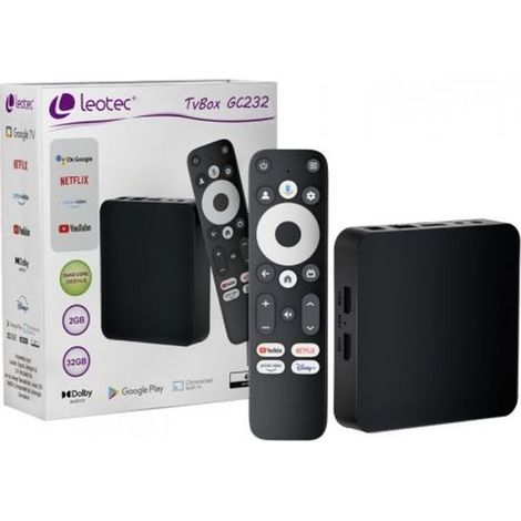 Smart TV LEOTEC LETVBOXGC06 4K Ultra HD (1/4)