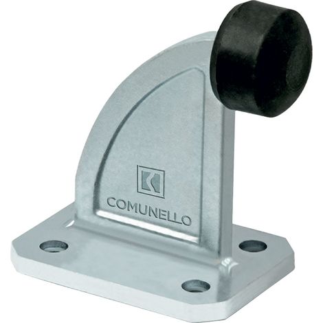 ARRESTO PER CANCELLI SCORREVOLI ART. 202 paracolpo Ø 42 - base mm 74x100 - COMUNELLO