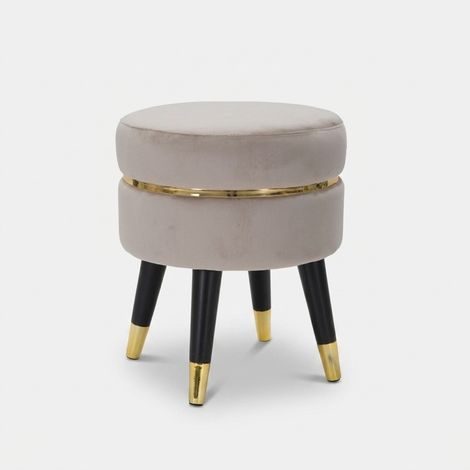 Dekorativer Hocker PARIS, Ø 35x40,5 cm (1/4)