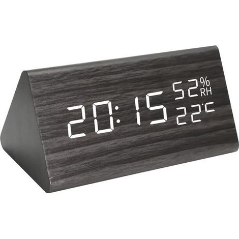 Réveil Numérique LED – Horloge de Chevet à Affichage Lumineux, Facile d'Utilisation (1/5)