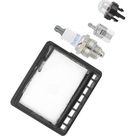 Kit filtre à air, bougie d'allumage et poire d'amorçage pour tronçonneuse Echo CS3000, CS-3450 et CS340 (1/5)