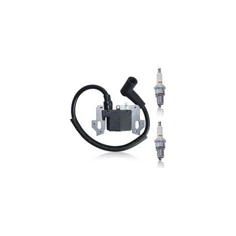 Bobina di accensione GCV160 per Honda GC160 GCV190 GC190 Tosaerba, Bobina di accensione con candela BP5ES, Ricambio 30500-ZL8-004 (1/5)