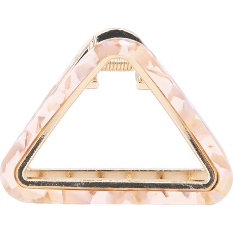 Hohle dreieckige Haarspange für Damen, elegante Zierspange (1/5)