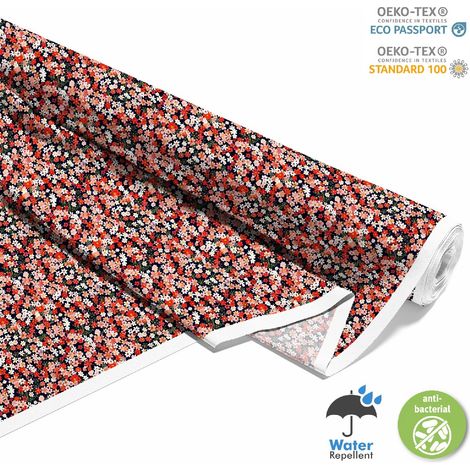 TISSUS DÉCORATIFS D'EXTÉRIEUR OXFORD - Motif Fleurs I DX5433 (1/5)