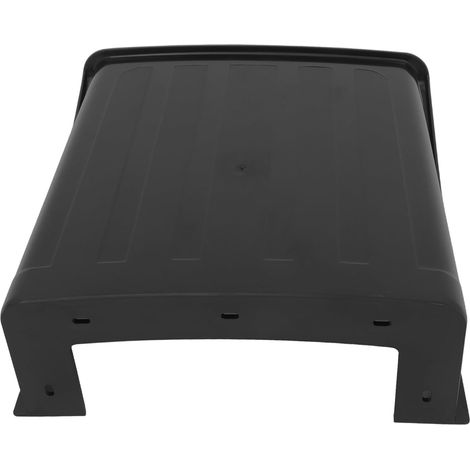 Protection Anti-Pluie pour Caméra de Sécurité en Plastique Noir, Housse Extérieure avec Fonction Pare-Soleil, Protège Contre la Poussière et la Pluie, Usage en Extérieur