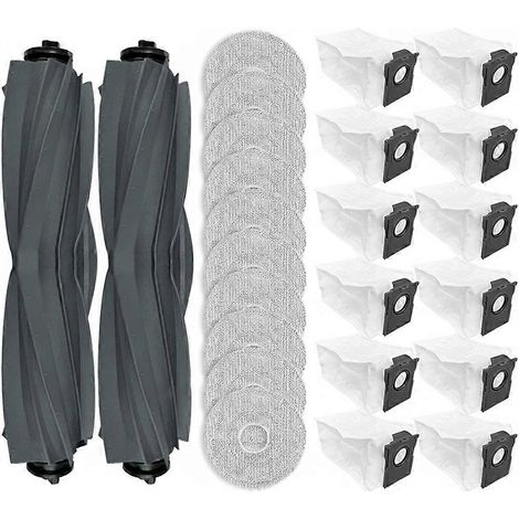 Mova E40 Ultra Wischmopp-Ersatzteilset: Hauptbürste, Filter, Staubbeutel und Tuch. (1/5)