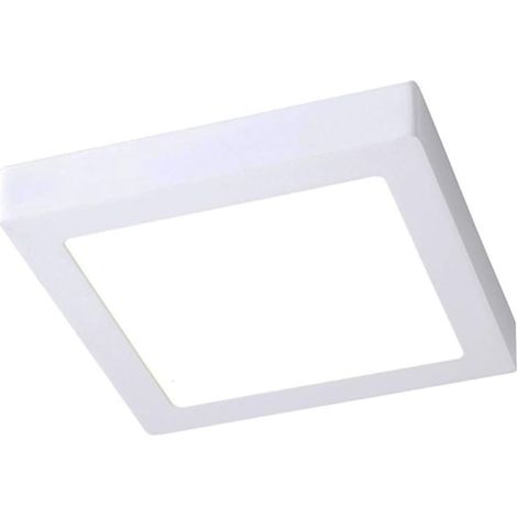 Plafoniera led montaggio esterno 6 watt cct tre colorazione di luce fredda calda naturale selezionabile (1/5)