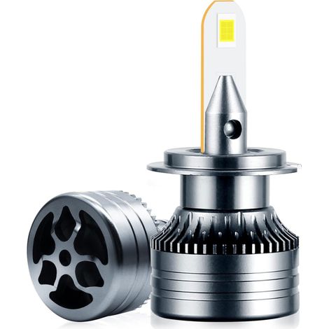 Bombillas LED H7 para faros de coche, resistentes al agua IP68, 6000K, 30W, 3100LM, paquete de 2 (1/5)