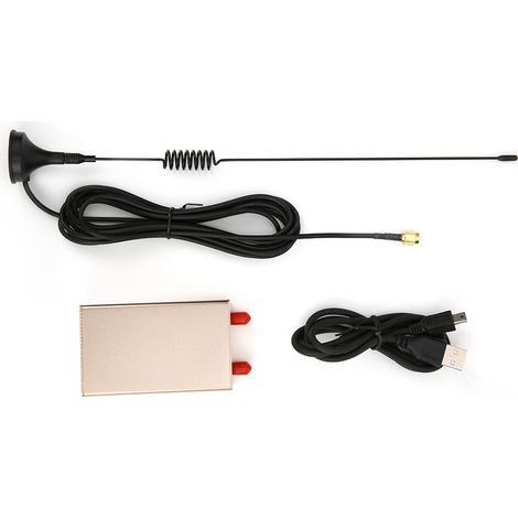 Récepteur SDR à définition logicielle 100KHz-1.7GHz, bande complète RTL-SDR, pour aviation, ondes courtes et large bande (1/5)