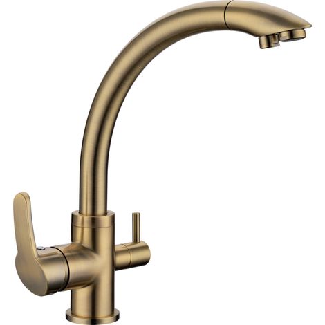 Robinet mitigeur 3 voies - Bronze - Everglades - Gamme ''PARK'' (1/5)