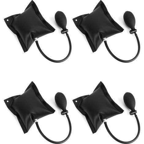Cojín de montaje inflable de 4 piezas, bomba de cuña de aire, cojín inflable DIY, bomba de aire para cojín de aire, bomba de cuña de aire, herramientas manuales para instalación de puertas y ventanas, (1/5)