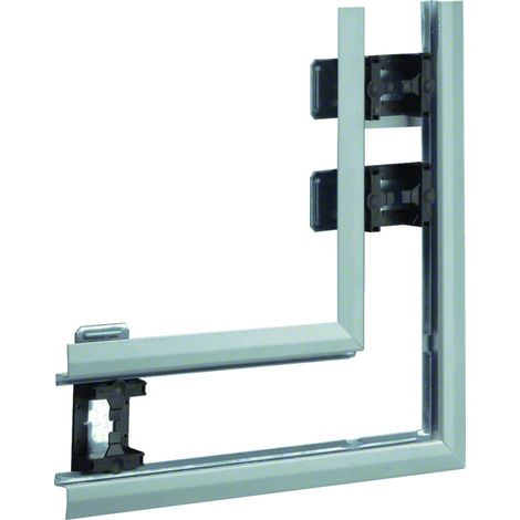 Angle plat pour BKIS épais 25mm simple hauteur acier (VERZ) zingué (BKIS251305EVERZ)