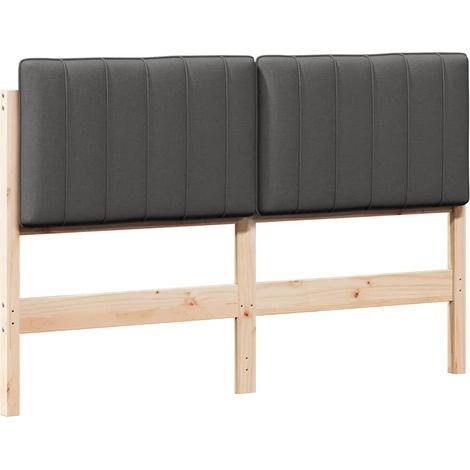 Maison Exclusive - Gepolstertes Kopfteil mit Kopfteil Braun und D