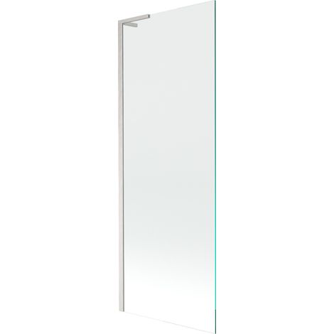 Mexen Next L Badewannenabtrennung 1-flügelig 70 x 150 cm, transparent, gebürstetes Nickel - 895-070-000-03-00-97 (1/5)