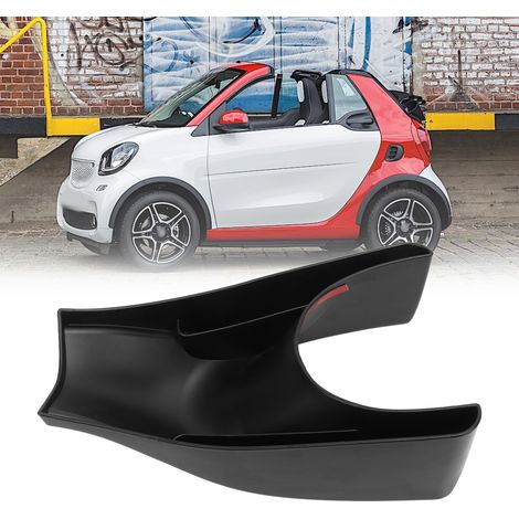 Unterteilte Aufbewahrungsbox für die Handbremse der Mittelkonsole im Fahrzeuginnenraum, kompatibel mit Smart Fortwo C453/A453 2016-2021 (OC09930) (1/5)