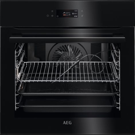 AEG – Four traditionnel encastrable pyrolyse 60 cm – Capacité 71 L – Classe énergétique A++ – Cuisson assistée avec thermosonde (1/3)