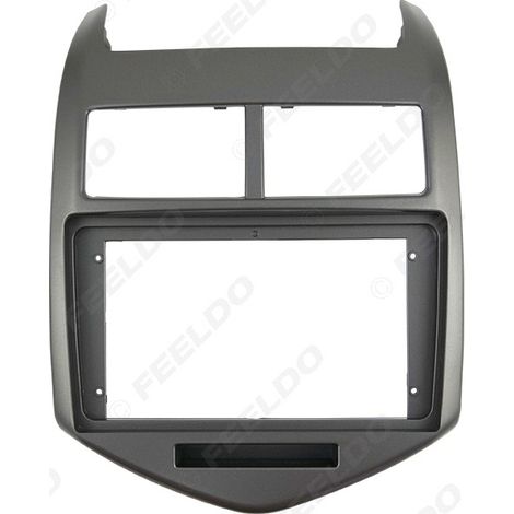 Applicable aux Chevrolet Aveo 2011-2013 : cadre de navigation Android, panneau de mise à niveau du système audio, cadre d'écran 9 pouces