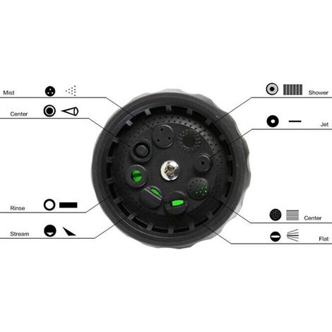 Lance à mousse portative pour voiture, pistolet haute pression avec buse de jet, outil de lavage auto spray nettoyant (1/5)