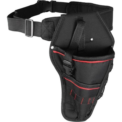 Étui De Perceuse Électronique Sans Fil Sacoche Ceinture Sac De Rangement Réglable (1/5)