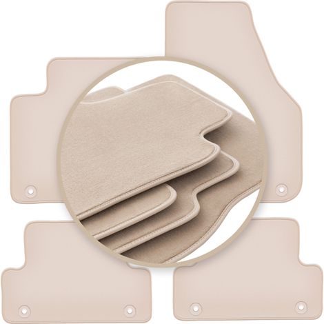 Tapis beiges PREMIUM pour : Volvo V40 II break, cross country 2012- (1/5)