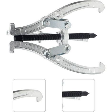 Extracteur 3 Griffes 75mm Acier Forgé Outil Démonte Poulies Roulements Volant Moteur (1/4)