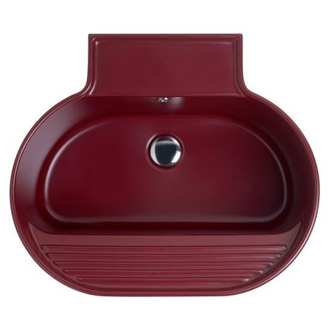 Lavabo Sospeso o Da Appoggio Tino Colavene 60x50x30 Vinaccia Lucido - LATN605X (1/3)