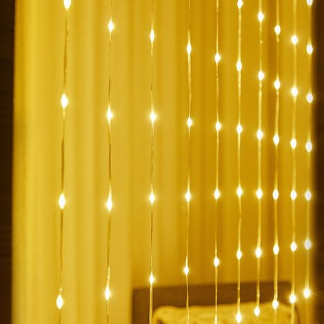 Guirlande Lumineuse, 30 LED, 3 m, USB, Décor Chambre, Jardin, Terrasse, Extérieur, Balcon, Mariage, Noël, Fête, Patio, Clôture, Intérieur, Allée, Sapin