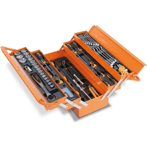 Beta BW 2120L-E/T91 Cestello in lamiera con assortimento 91 Pz.