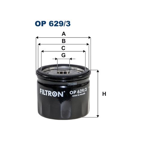 Filtro de aceite Ford Fiesta IV 95 1.5 ST EcoBoost 18