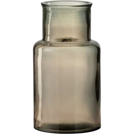 Vase verre marron clair Cintee H 28 cm (1/2)