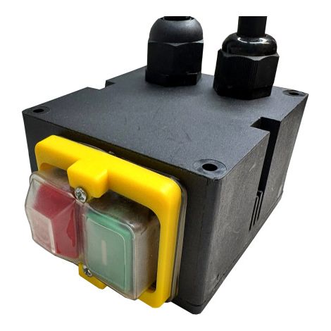 KEDU HCK3T Schalter mit 4 adrigem Anschlusskabel und PD6B Personenschutzschalter Fehlerstromschalter für Steintrennmaschine uvm.