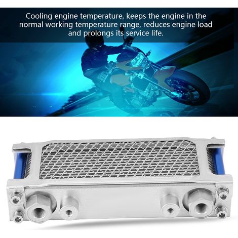 Radiateur d'huile moteur aluminium universel 50CC-200CC refroidisseur moto (1/5)