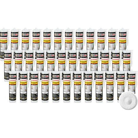IsolBau Acrylique de façade blanc Fassadenacryl 36 x 300 ml