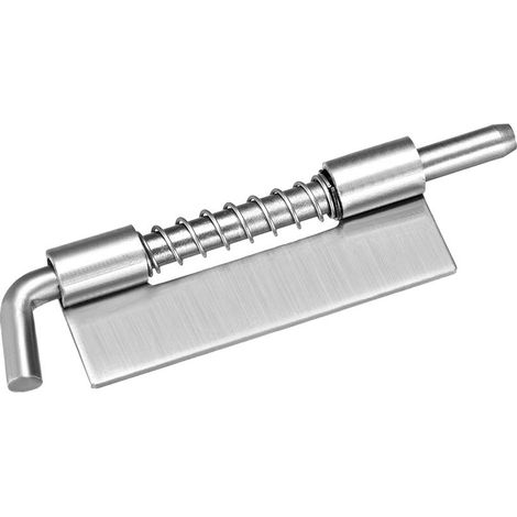 Verrou à ressort 3.7 Pouce Droitier Acier Inox Verrou à baril (1/2)
