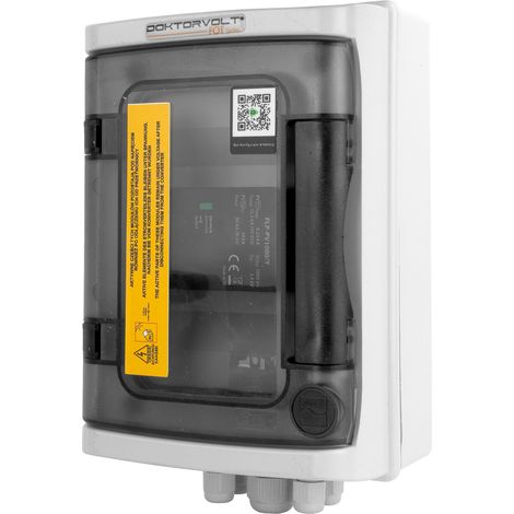 Solar Anschlusskasten PV DC 1000V T1 T2 Überspannungschutz FLP-PV1000/Y Saltek 1-string Stromverteiler Photovoltaik Aufputz Doktorvolt DV-6395-FOT (1/5)