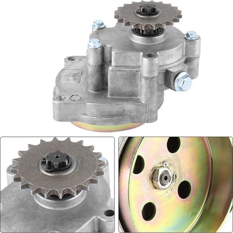 Boîte de vitesses à réduction pour quad mini 2 temps, 20 dents, moteur 43-49cc, transmission robuste. (1/5)