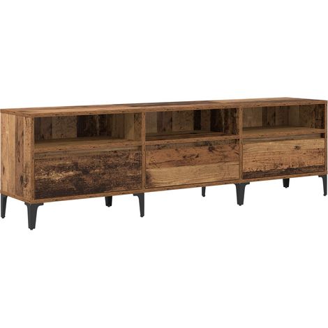 Maison Exclusive - Mobile TV con cassetto Legno vecchio 150 x 30 x 45 cm (1/5)