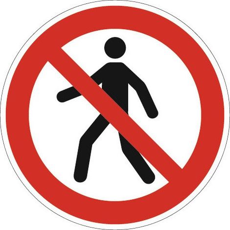 Señales de prohibición ASR A1.3/DIN EN ISO 7010 - 9000477556