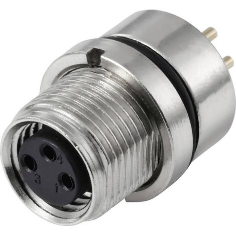TRU COMPONENTS TC-13751884 Presa da incasso sensore/attuatore M8 x 1, M10 x 0.75 Presa Numero di poli: 3 1 pz.