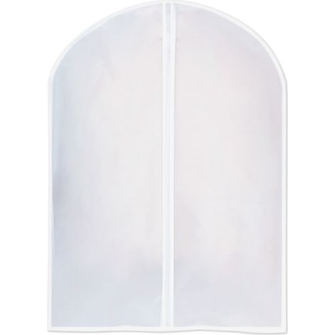 Transparente, staub- und knitterfreie Kleiderhülle für Anzüge und Hemden – waschbares EVA-Material, 4 Größen erhältlich (60 x 80 cm bis 60 x 140 cm), 1 Stück (1/5)
