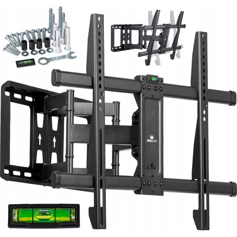Support mural pour téléviseur King Mount KG-1014, compatible avec les écrans de 32 à 85 pouces (600 x 400 mm) (1/5)