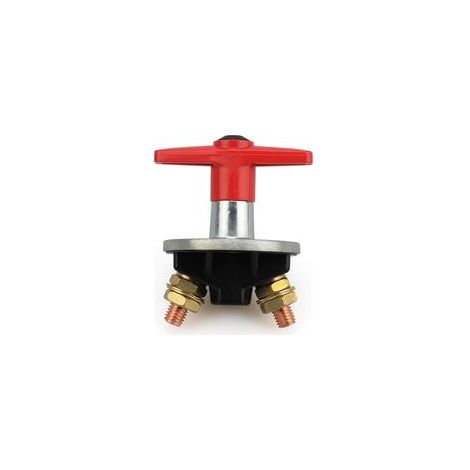 Interrupteur de batterie 12V 300A – Coque plastique – Bornes en cuivre – Avec clés et couvercle – Pour bateau et véhicule (1/5)