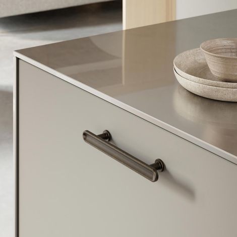 Maison Chateau - Pomo 30Mm. 23 Marron Antique